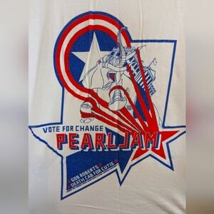 Vintage Pearl Jam - Vote For Change 2004 shirt - Large